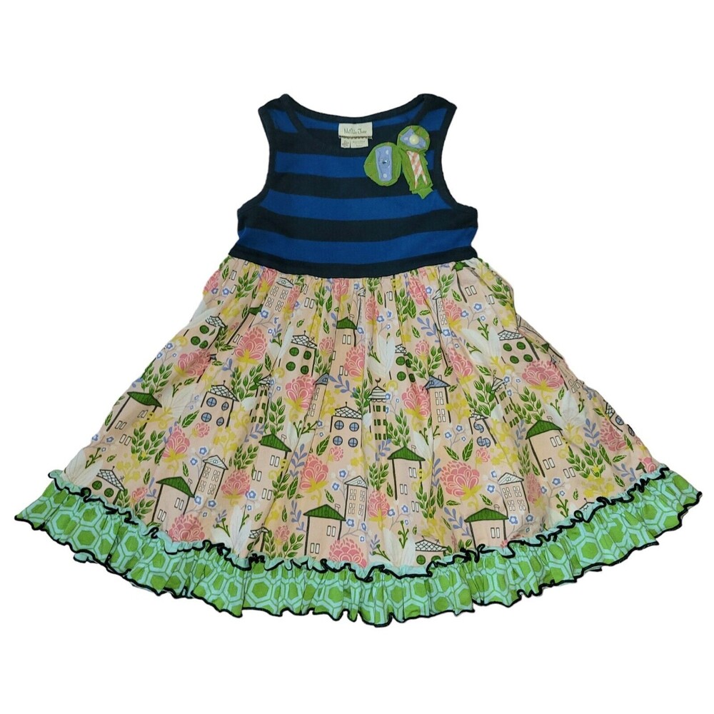 Matilda Jane Little House Jane Exclusive Dress Wonderful Parade Girls Size 4